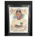 2021 topps Derek Jeter Allen and Ginter