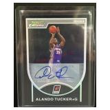 2007 bowman chrome alando tucker rookie auto