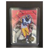 1997 pinnacle Isaac Bruce 3717/4999