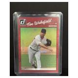 2023 panini Tim Wakefield red holo 634/2023