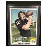 1975 vintage topps ken stabler