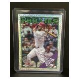 2023 topps chrome bryce harper mojo refractor