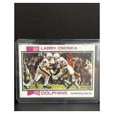 1973 topps vintage larry csonka