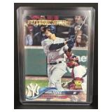 2018 Topps future stars Aaron judge rookie card