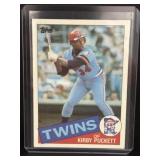 1094 Topps Kirby Puckett rookie consignor rated