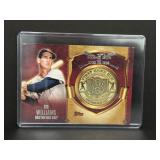 2015 Topps Ted Williams commemorative medallion