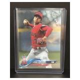 2018 Topps chrome Shohei Ohtani rookie