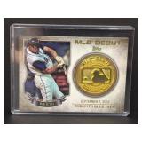 2016 Topps Jayson Werth mlb debut medallion card