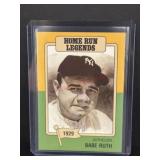 1986 big league chew Babe Ruth consignor rated