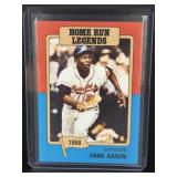 1986 big league chew Hank Aaron consignor rated