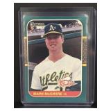1987 Donruss mark McGwire rookie