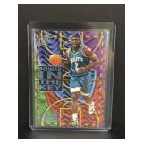 1995 fleer Larry Johnson power in the key insert