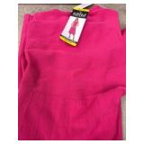 Pink Pleated Dress, Medium