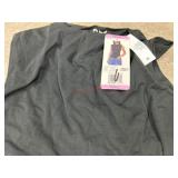 Black Sleeveless Women's Tank Top, Size Small