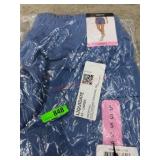 DKNY Women's Blue Knit Shorts, Size Small