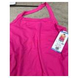 Pink haltt Top, Size Large
