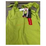 French Connection Lime Green Tie-Strap Tank Top