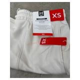Sandwash Dolphin Hem Shorts, White, XS