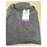 Womenï¿½s Grey Long Sleeve Top, Size XXL