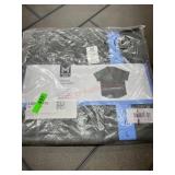 Short-Sleeve Tencel Camp Shirt, Size L