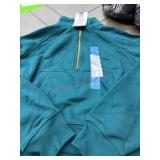 Women's Fleece Half-Zip Pullover, Size L