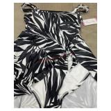 Black and White Swim Dress, Size Small