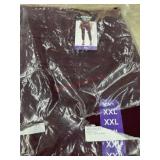 Women's Burgundy Ponte Pants, Size XXL