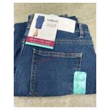Denim Midi Skirt With Front Slit size 0