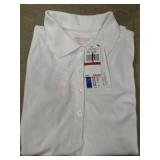 White Nautica School Uniform Polo Shirt