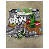 4 Boys Athletic Boxer Briefs, Minecraft Theme