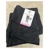 Black Ankle Leggings, Size Small