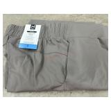 Women's Gray Wide Leg Travel Pants, Size L