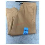 Children's Tan Jogger Pants, Size 6/7
