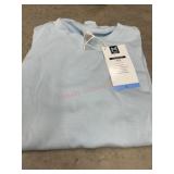 Light Blue Sandwash Tee, Size L