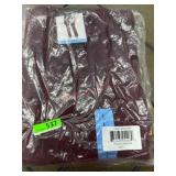 Burgundy Loungewear Set, Size Large