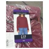 Gap XXL Crewneck Sweater in Burgundy