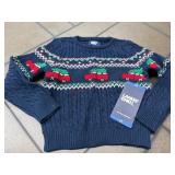 Lands' End 2T Holiday Sweater with Truck Design