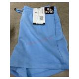 Light Blue Athletic Shorts, Kids XL (14/16)