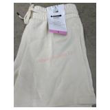 Sandwash Fabric Drawstring Shorts, Size S