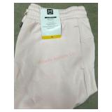 Pink Sandwash Shorts with Elastic Waistband