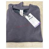 Sandwashed Fabric Tee, XXL, Gray