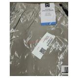 Beige Active Stretch Shorts, Size L