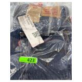 High-Waisted Denim Shorts, Size 10