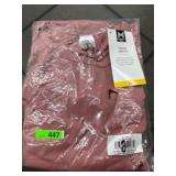 Pink Cotton Tank Dress with Side Pockets