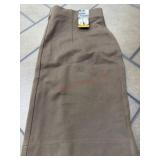 Brown Ponte Skirt, Size Medium