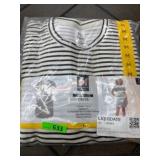 Striped Ladies' Short-Sleeve Dress