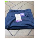 Women's Wide-Leg Trousers, XXL, Navy