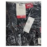 Women's Black Wide-Leg Trousers, Size XL