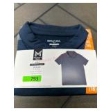 Boys' Navy Polo Shirt, Size XL (18)