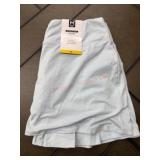 Light Blue Skort With Pockets, Medium